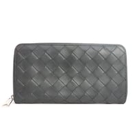 Bottega Veneta Intrecciato Calfskin Zip-around Wallet #31957
