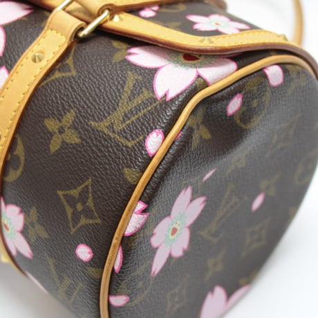 Louis Vuitton x Murakami Papillon Handbag Monogram Cherry Blossom M92009 ＃75698