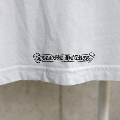 Chrome Hearts Neck Print Logo T-Shirt White #103826