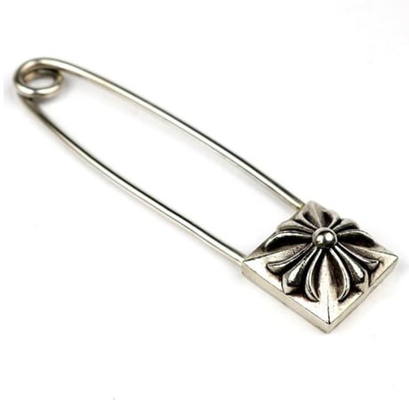 Chrome Hearts Pyramid CH Plus XL Safety Pin #104057