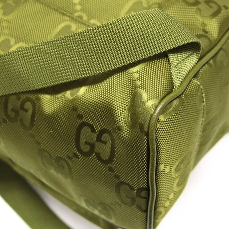 GUCCI Off The Grid Backpack GG Nylon Khaki #75687