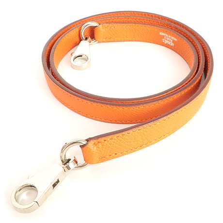 HERMES Bolide 27 Handbag Epsom Leather Orange #20214