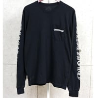Chrome Hearts Old English Scroll Label Long-Sleeve T-Shirt #104247