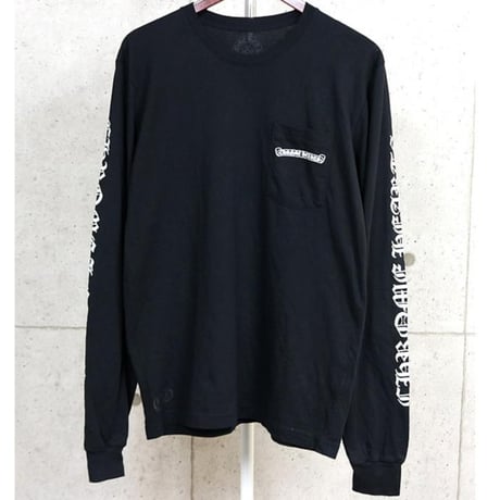 Chrome Hearts Old English Scroll Label Long-Sleeve T-Shirt #104247