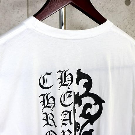 Chrome Hearts Vine Dagger Vertical Logo T-Shirt #31580