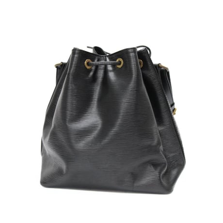 Louis Vuitton Petit Noe Shoulder Bag Epi Leather Black M59012 #76733