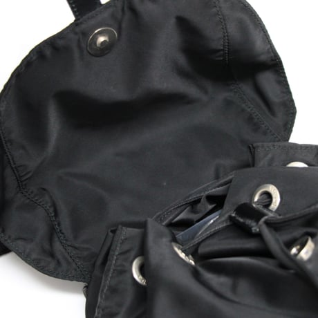 PRADA Backpack Nylon Black #76061