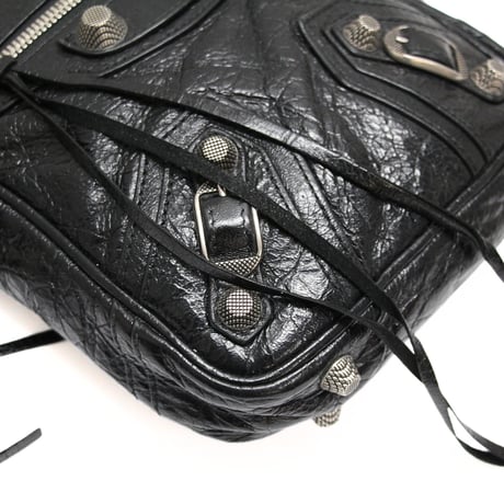 Balenciaga Le Cagole Crossbody Bag Leather Black #76214