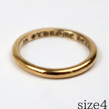 Chrome Hearts 22K Bubblegum Wedding Ring #31623