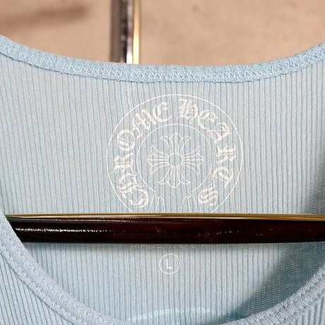 Chrome Hearts Unworn Horseshoe-Print Tank Top #104697