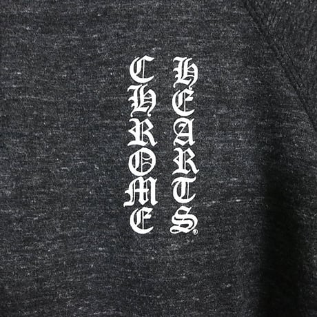 Vintage Chrome Hearts Old Floral Cross 3/4 Sleeve Raglan T-Shirt #31652