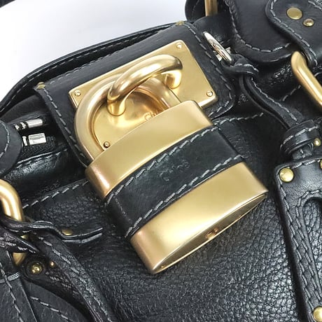 Chloe PaddingtonHandbag Leather Black #20171