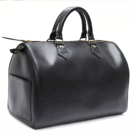 Louis Vuitton Speedy 30 Handbag Epi Leather Black M59022 #74021