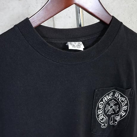 Chrome Hearts Old Vitage Horseshoe Scroll Label Print T-Shirt #103825