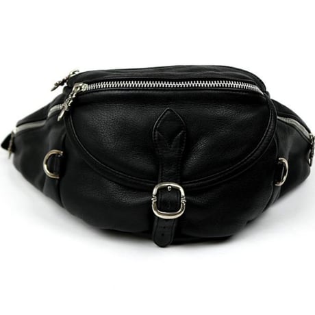 Chrome Hearts #1 Snat Pack Large Leather Shoulder Bag  #31041