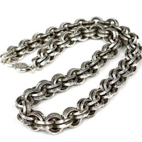 Chrome Hearts Double B Ring Necklace 20 Inches #103912