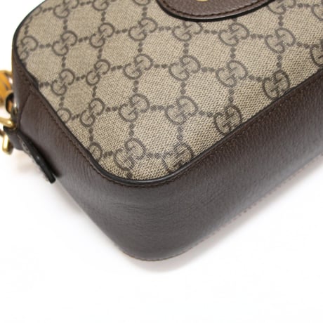 GUCCI Neo Vintage Messenger Bag GG Canvas Beige #76131