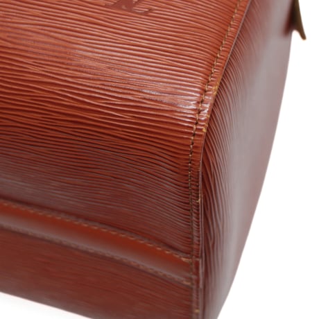 Louis Vuitton Speedy 30 Handbag Epi Leather Brown M43003 #76185