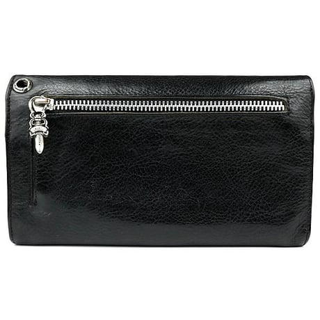 Chrome Hearts Cross Button Wave Wallet #31617