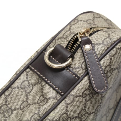 GUCCI Briefcase Supreme GG Canvas Brown #76148
