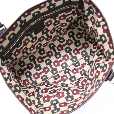 GUCCI Sherry Line Tote Bag with Charms GG Canvas Beige Brown #76583