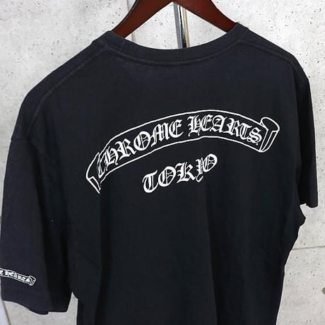 Chrome Hearts Tokyo Exclusive Scroll Label Print Pocket T-Shirt#103977