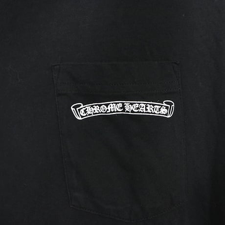 Chrome Hearts Old English Scroll Label Long-Sleeve T-Shirt #31700