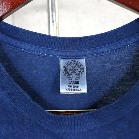 Chrome Hearts Vintage Vine Dagger Tokyo Exclusive T-Shirt Blue #31766