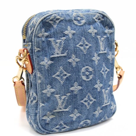 Louis Vuitton Fairfax Pochette Shoulder Bag Monogram Denim M82948 #76399