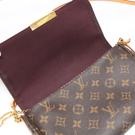 Louis Vuitton Favorite MM Shoulder Bag Monogram Canvas M40718 #75750