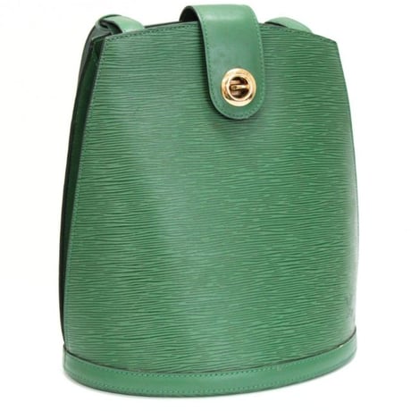 Louis Vuitton Cluny Shoulder Bag Epi Leather Green M52254 #76616