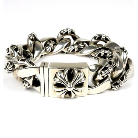 Chrome Hearts Box ID Fancy Link Bracelet 13 Links #104801