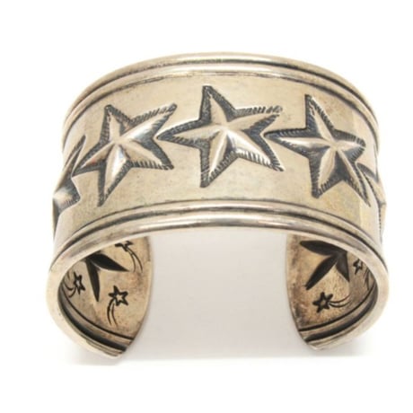 Cody Sanderson Lucky 7 Star Cuff Bangle Silver #32134