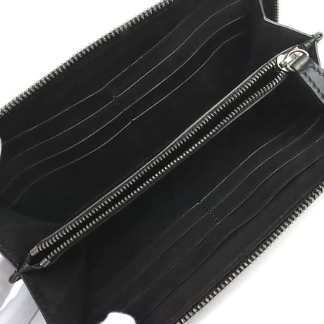 Berluti Bespoke Scritto Itauba Long Zip Wallet #31950