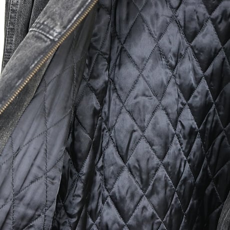 CELINE by Hedi Slimane 21AW TEEN KNIGHT POEM Zebra Denim Jacket #31581