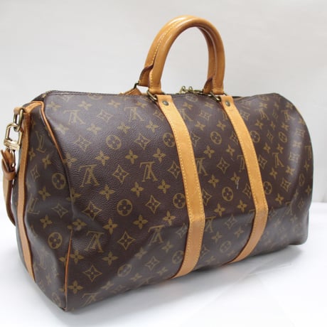 Louis Vuitton Keepall Bandouliere 45 Boston Bag Monogram Canvas M41418 #75371