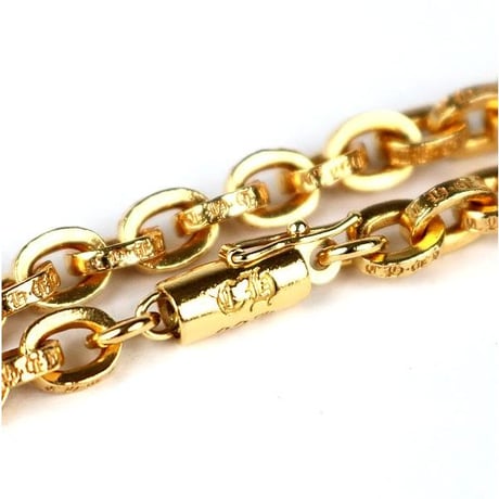 【￥6,999,900】 Chrome Hearts 22K Paper Chain Necklace 24 Inches #103471
