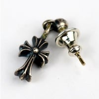 Chrome Hearts Stack CH Cross Drop Earring #104124