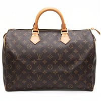 Louis Vuitton Speedy 35 Handbag Monogram Canvas M41524 #76120