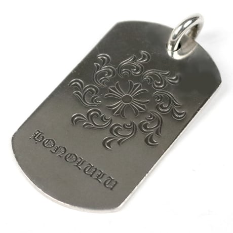Chrome Hearts Honolulu Exclusive Large Dog Tag #31805