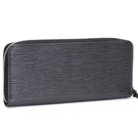 Louis Vuitton Clemence Wallet Epi Leather Black M60915 #75648