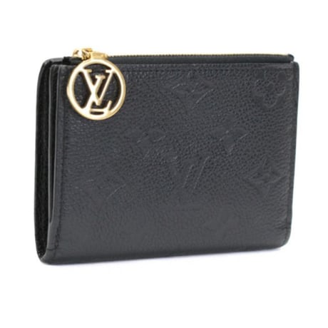 Louis Vuitton Portefeuille Lisa Coin Purse Monogram Empreinte Black M83365 #74690
