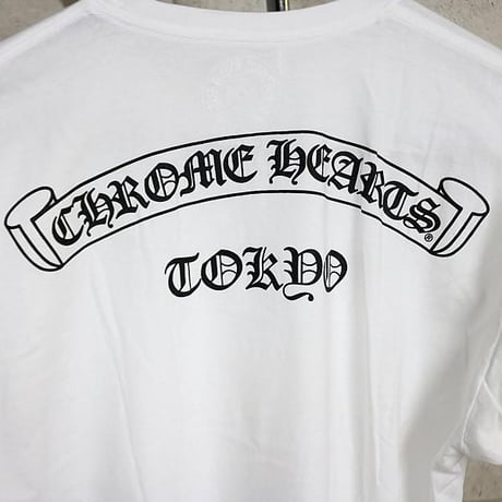 Chrome Hearts Tokyo Exclusive Scroll Label Print T-Shirt#103959
