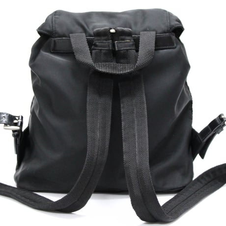 PRADA Backpack Nylon Black #76061