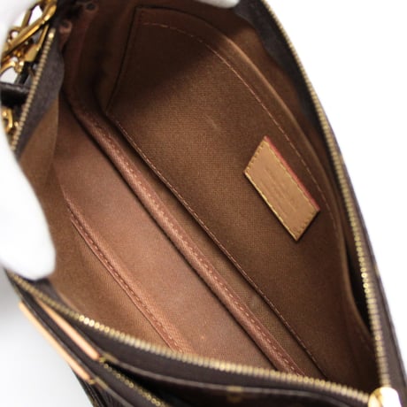Louis Vuitton Multi Pochette Accessoires Handbag Monogram Canvas Khaki M44813 #76077