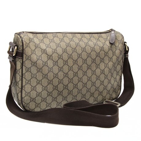 GUCCI Crossbody Shoulder Bag GG Canvas Beige Brown #76734