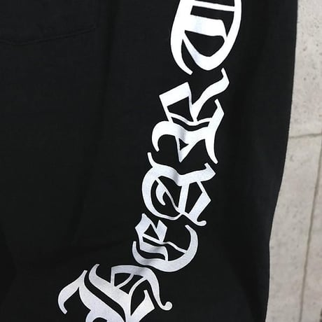 Chrome Hearts Neck Logo Old English Long Sleeve T-Shirt #31720