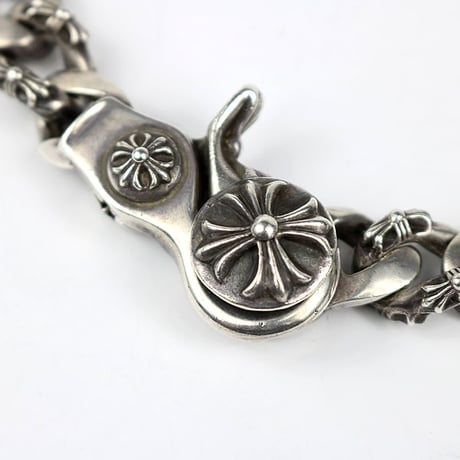 Chrome Hearts Fancy Link Clip Choker Necklace #31182