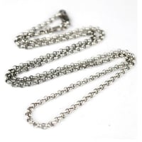 Chrome Hearts Roll Chain Necklace 18 Inches #103807