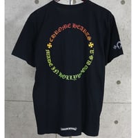 Chrome Hearts Gradient Circle Logo T-Shirt #31939